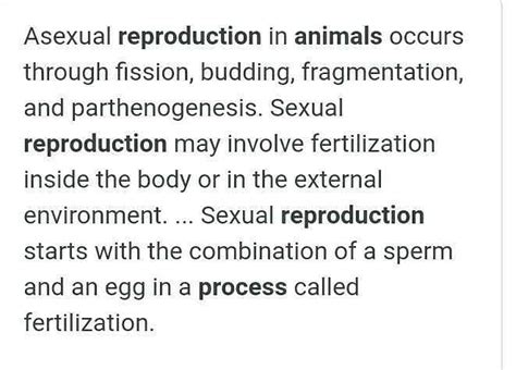 what are the reproduction in animal Related: Modes of Reproduction ...