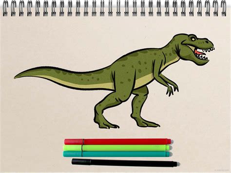 Dinosaur Drawing Tutorial 的图像结果