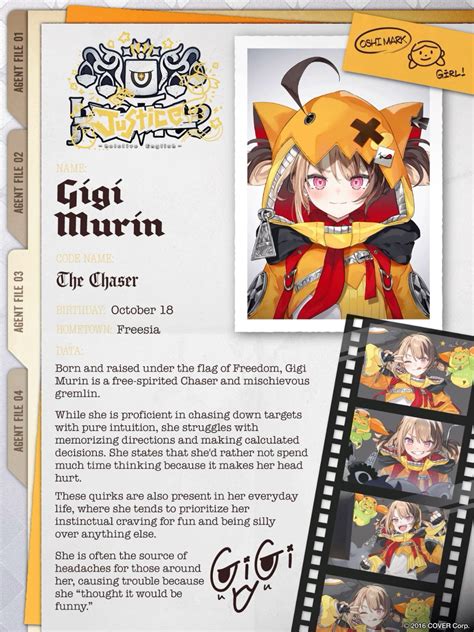 Gigi Murin👧 | Gigi murin pfp, Gigi murin wallpaper, Hololive justice