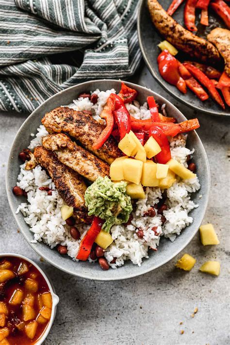 Jerk Chicken Rice And Beans