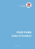 Policies & Standards - FOUR PAWS International - Animal Welfare ...