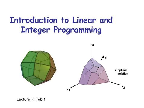 Image result for Introduction to Integer Programming