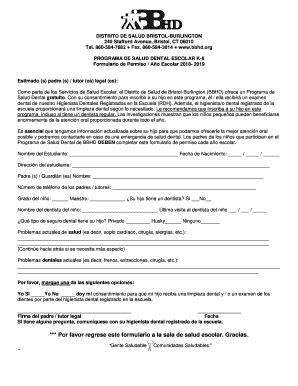 Fillable Online *** Por favor regrese este formulario a la sala de ...