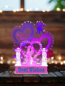 Awesome Craft LED Lights, Valentines Gift Romantic Couple Statue ...