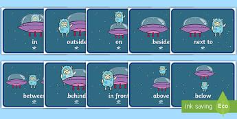 Positional Language Resources for EYLF - Twinkl