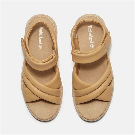 Belmar Waves Backstrap Sandal for Women in Beige