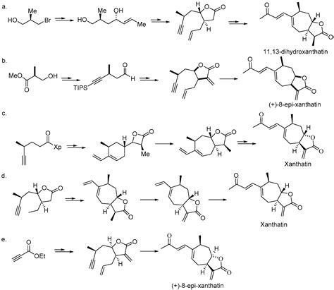Xanthanolides in Xanthium L.: Structures, Synthesis and Bioactivity