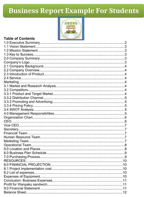 Company Report Format Template - Rebeccachulew.com