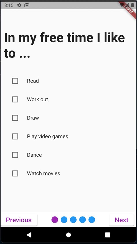 Image result for Flutter Survey App Tutorial