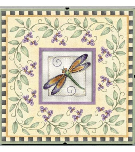 Dimensions Needlecrafts Counted Cross Stitch, Dragonfly Dreams : Amazon ...