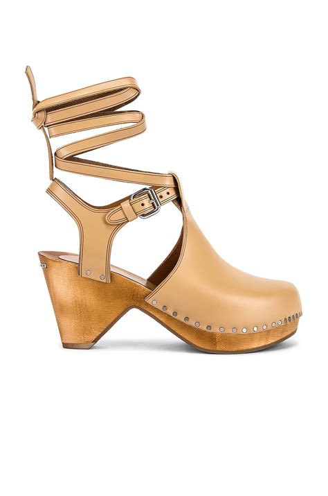 Isabel Marant Tulee Clog in Beige | REVOLVE