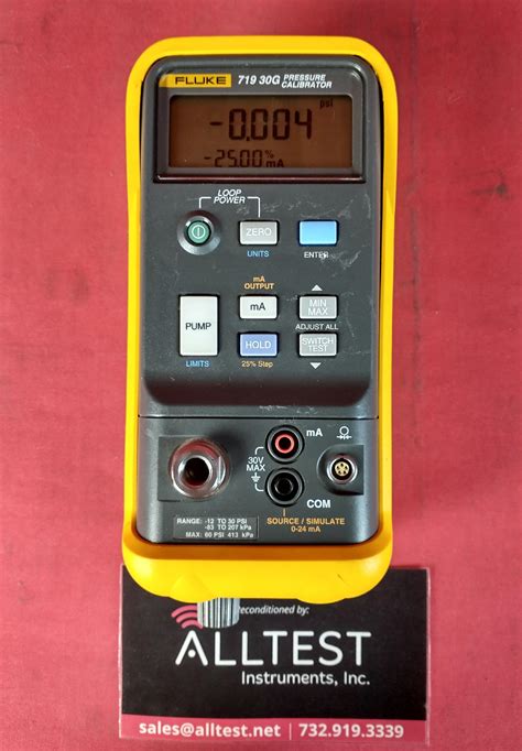 Fluke 719 Pressure Calibrator 的图像结果