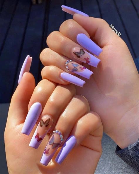 acrylic nails spring design