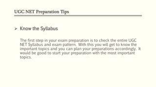 Image result for UGC NET Tips