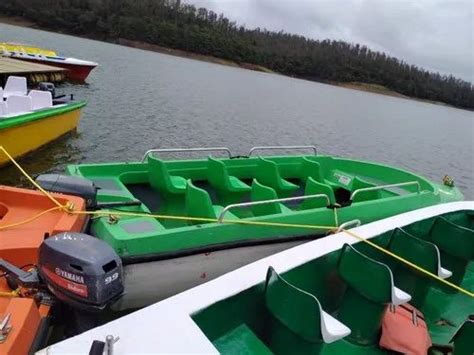 Tourism Boats - IRS Approved FRP Speed Boat 8 Seater (Only Boat ...