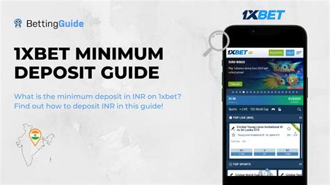 1xBet Minimum Deposit in India: How Much Is It in INR? (2025)