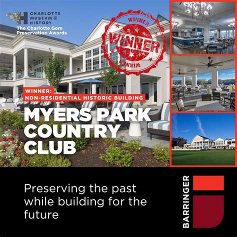 Congratulations to Myers Park Country Club and the entire design and ...