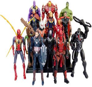Toy Mela 14 pcs Avengers End Game Hulkbusters, Deadpool, Thanos, Doctor ...