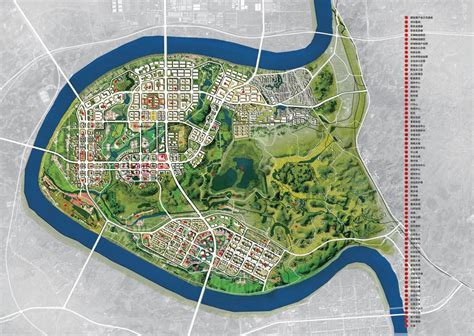 湖南省衡阳白沙洲工业园区新区概念性规划及总体城市设计规划方案