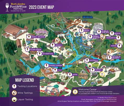 Map of Busch Gardens Williamsburg - Picture 166 Map 1 busch gardens map ...