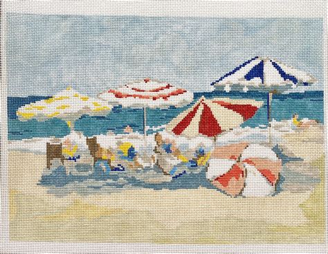The Plum Stitchery Coastline Needlepoint Canvas – RittenhouseNeedlepoint