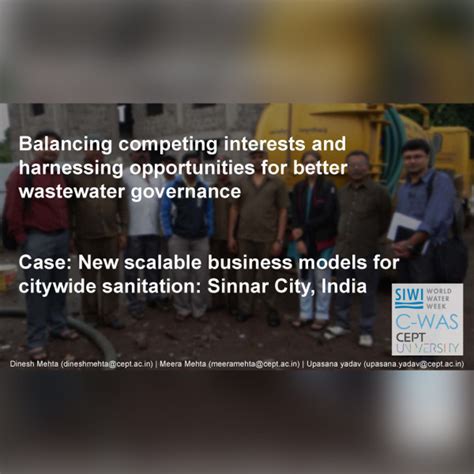 Moving Bhuj Towards Water Security - CWAS | CRDF | CEPT