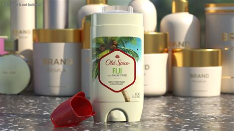 Old Spice Invisible Solid Deodorant Fiji 3D Model $29 - .blend .c4d ...