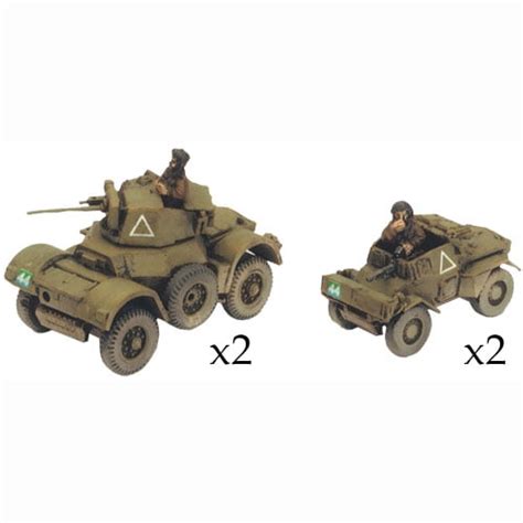 Buy Flames of War: WW2 - Daimler Armoured Car Troop Online at Lowest ...