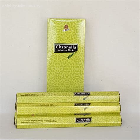 Citronella Incense Sticks - Kamini Incense Sticks - My CrystalAura