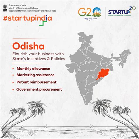 Startup India on Twitter: "Accelerate the growth of your startup in the vibrant Odisha startup ...