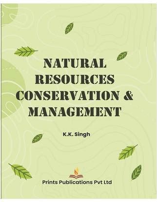 Natural Resources Conservation & Management: Buy Natural Resources ...