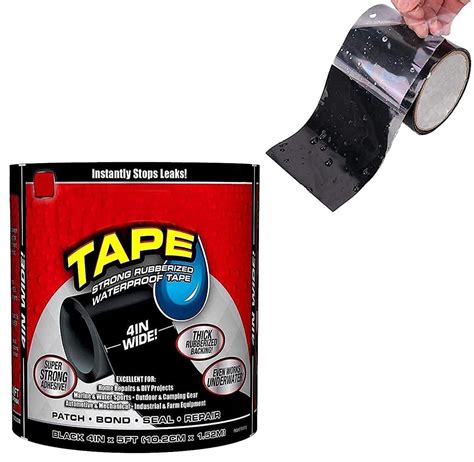 ZURU BUNCH® Waterproof Patch Seal Tape, Leak Seal Duct Tape, Rubberized ...