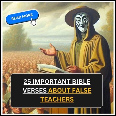 25 Important Bible Verses About False Teachers: [Explained] - Bible ...