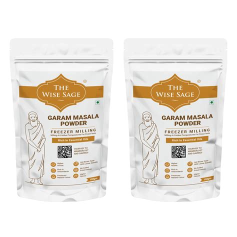 The Wise Sage Garam Masala Powder Pack of 2 (100g Each) | Traditional ...