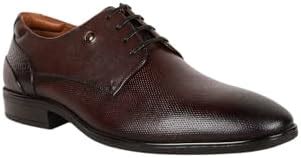 Buy Louis Philippe Men Brown Leather Lace Up Shoes at Amazon.in