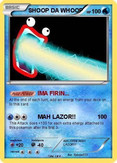 Pokémon SHOOP DA WHOOP 955 955 - IMA FIRIN... - My Pokemon Card