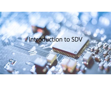 SDV - good document - Introduction to SDV What is Software Defined ...