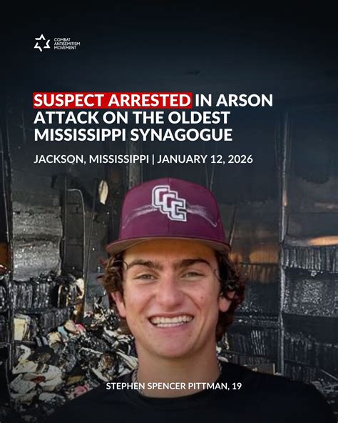 Stephen Spencer Pittman, 19, was arrested for the arson attack on Beth ...