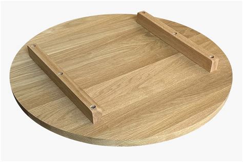 Round Solid Oak Table Top - Custom solid oak dining tables, desks and more