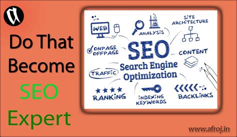 Become SEO Expert to Promote Business - Afroj.In