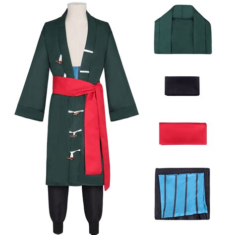 Iamacos Roronoa Zoro Cosplay Costume Anime One Piece Cosplay Outfits ...
