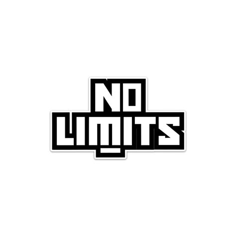 No limits Car sticker – Fantastick