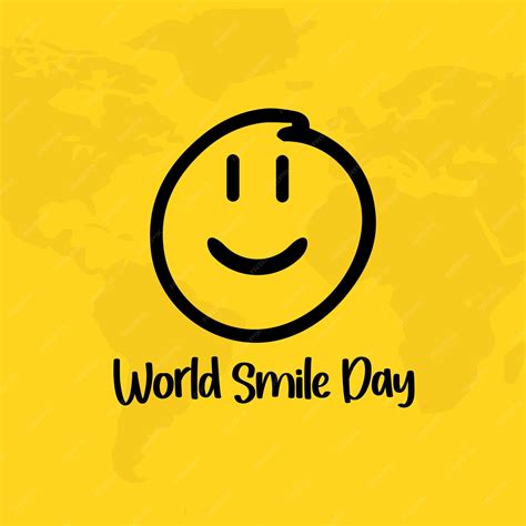 Premium Vector | World smile day vector illustration happy world smile ...