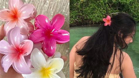 Why Is Everyone Obsessed With Flower Claw Clip As Go-To Hair Accessory ...
