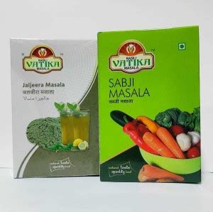 Rasili vatika Jal-Jeera And Sabji Masala Each 50 G Price in India - Buy ...