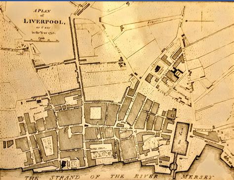 Map of Liverpool Docks and History