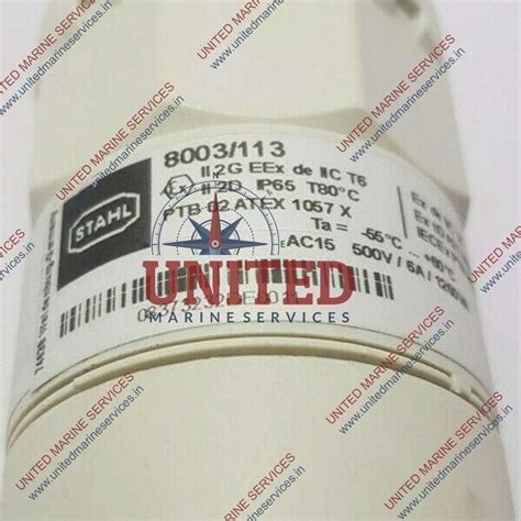 STAHL PUSH BUTTON 8003/113 | United Marine Services