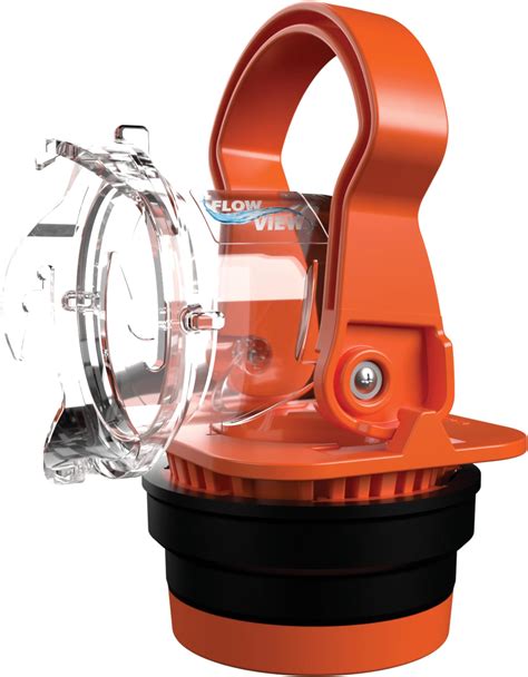 Camco Rhino RV Sewer Adapter PRO - Clear Sewer Hose Elbow with Drain ...