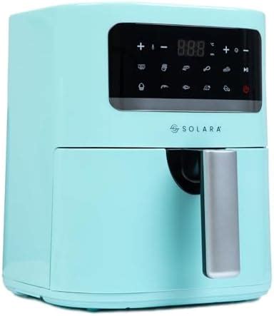 SOLARA Digital Air Fryer, 4.5L Capacity, 10 Preset Modes for Indian ...