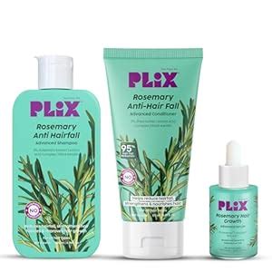 PLIX - THE PLANT FIX l Rosemary Anti Hairfall Regime Combo with 3% ...